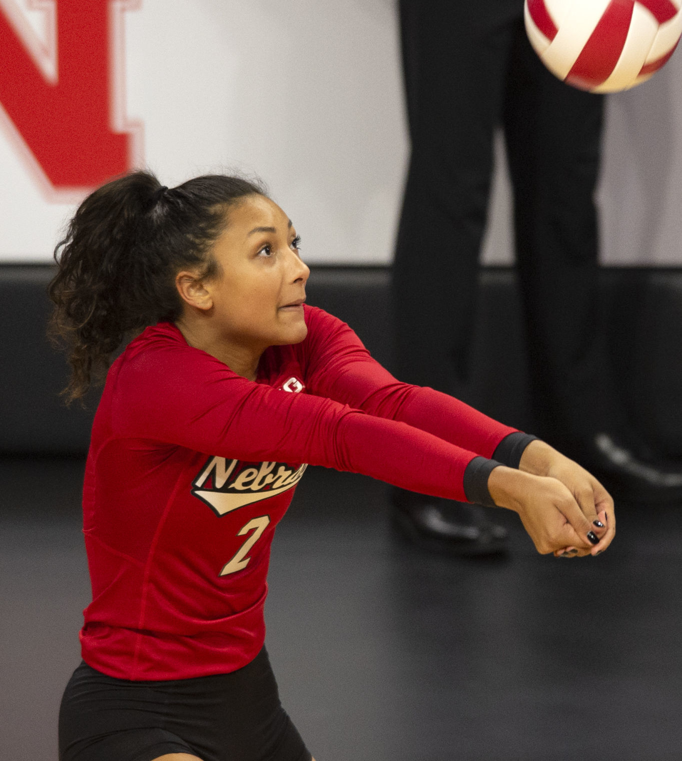 Nebraska volleyball vs. High Point, 9.13